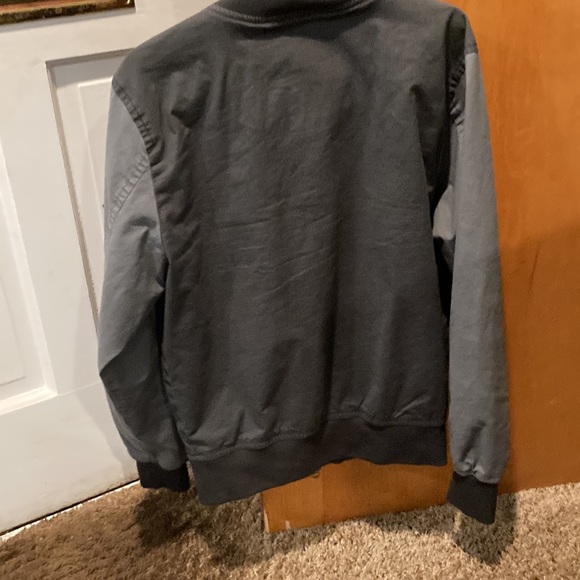 Mens goodfellow and co bomber jacket gray size small - Picture 2 of 4